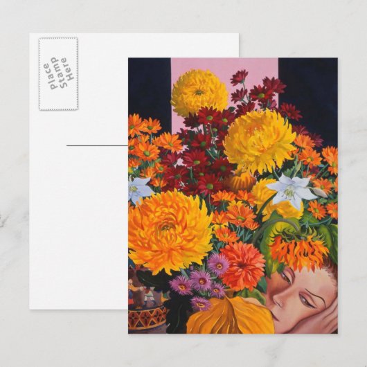 Schilderen in oktober 2005 briefkaart (Voorkant / Achterkant)