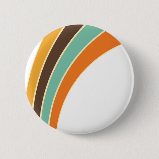 Schilderen in retrokleuren ronde button 5,7 cm (Voorkant)