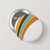 Schilderen in retrokleuren ronde button 5,7 cm (Voorkant /achterkant)