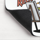 Schilderen is zo ontspannend, Corgi Artist Muismat (Hoek)