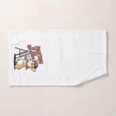 Schilderen is zo ontspannend, Corgi kunstenaar han Handdoek (Handdoek)