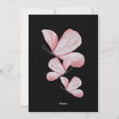 Schilderen | Japanse kunst Cherry Blossom Mountain Feestdagenkaart (Achterkant)