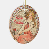 Schilderen, kerstmis keramisch ornament (Rechts)