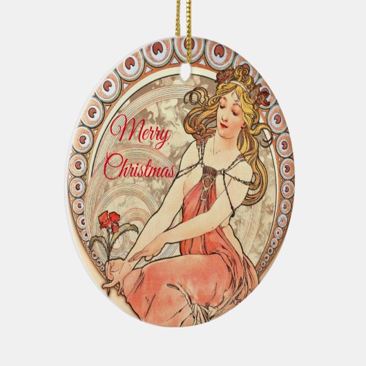 Schilderen, kerstmis keramisch ornament (Rechts)