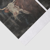 Schilderen Koe DBL Tissuepapier (Detail)
