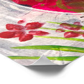 Schilderen, kolibrie, decoratief materiaal poster (Hoek)