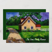 Schilderen: Landdikte: Gezinshereniging Kaart (Voorkant / Achterkant)