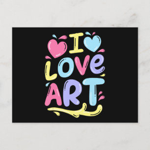 Schilderen Liefde Kunst Kunstenaar Schilder Schi Briefkaart