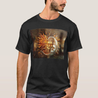 Schilderen : Lunar Loves Solar T-shirt