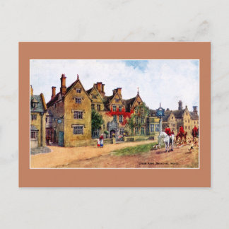  schilderen Lygon Arms Broadway art Briefkaart