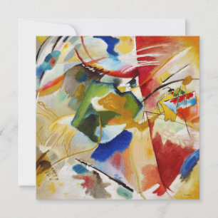 Schilderen met Groen Centrum door Wassily Kandinsk Kaart