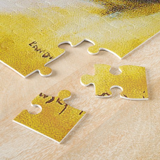 Schilderen met Groen Centrum door Wassily Kandinsk Legpuzzel (Zijkant)