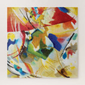Schilderen met Groen Centrum door Wassily Kandinsk Legpuzzel (Verticaal)