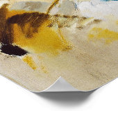 Schilderen met Groen Centrum door Wassily Kandinsk Poster (Hoek)