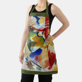 Schilderen met Groen Centrum door Wassily Kandinsk Schort (Insitu)