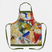 Schilderen met Groen Centrum door Wassily Kandinsk Schort (Voorkant)