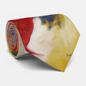 Schilderen met Groen Centrum door Wassily Kandinsk Stropdas (Opgerold)