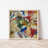 Schilderen met Groen Centrum | Kandinsky Poster