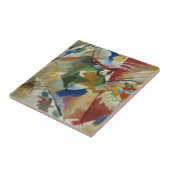 schilderen met groen door Kandinsky Tegeltje (Zijkant)