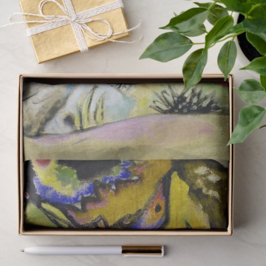 Schilderen met heldere achtergrond van Kandinsky Tissuepapier (Geschenk)