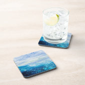Schilderen met oceaangolven, schuim met zee drankjes onderzetter (Rechterzijde)