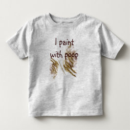 Schilderen met shirt voor peuters