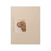 Schilderen met Sussex-Spanjaard - Cute Original Do Notitieblok (Linkerzijde)