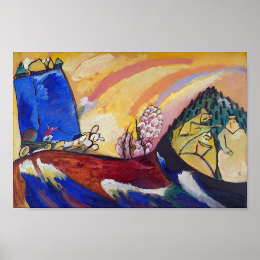 Schilderen met Troika | Kandinsky Poster (Voorkant)
