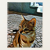 Schilderen Mooie Kat Planner (Voorkant)