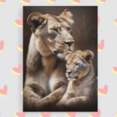 Schilderen op basis van moederdag kaart