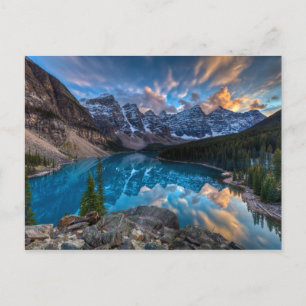 Schilderen op Moraine Briefkaart