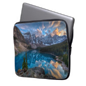 Schilderen op Moraine Laptop Sleeve (Voorkant Links)