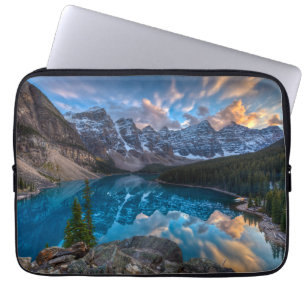 Schilderen op Moraine Laptop Sleeve