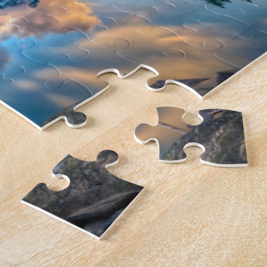 Schilderen op Moraine Legpuzzel (Zijkant)