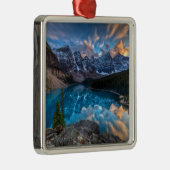 Schilderen op Moraine Metalen Ornament (Rechts)