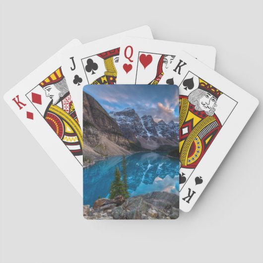 Schilderen op Moraine Pokerkaarten (Achterkant)