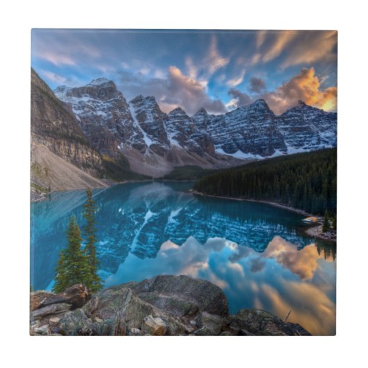 Schilderen op Moraine Tegeltje (Voorkant)