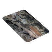 Schilderen op steen van een stier en paarden, c.17 magneet (Rechterzijde)