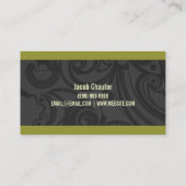 Schilderen, schilderconstructie, ontwerp visitekaartje (Achterkant)