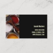 Schilderen, schilderen, constructie, Visitekaartje (Achterkant)