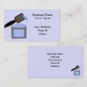 Schilderen/schilderen Visitekaartje (Voorkant / Achterkant)