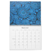 Schilderen tijdens het dansen van de agenda van 20 kalender (Mar 2027)