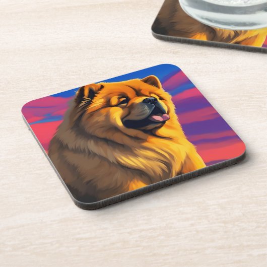 Schilderen tonen bier onderzetter (Linkerzijde)