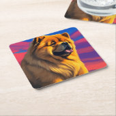 Schilderen tonen kartonnen onderzetters (Schuin)