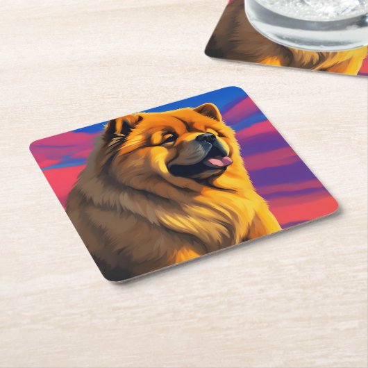 Schilderen tonen kartonnen onderzetters (Schuin)