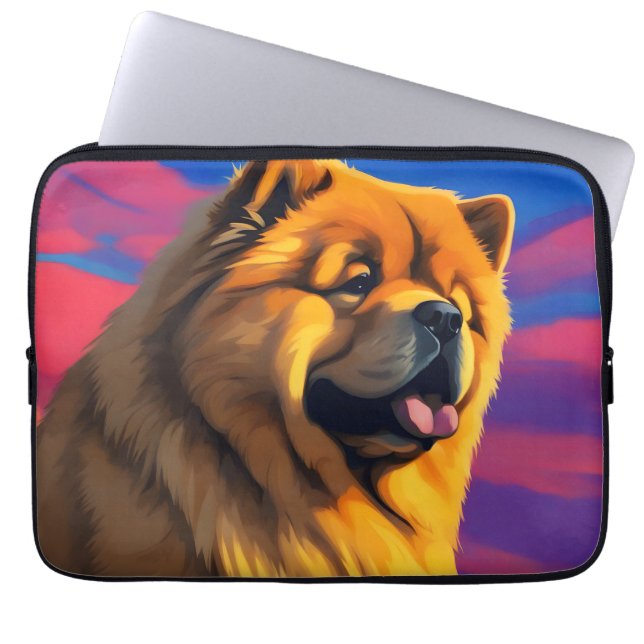 Schilderen tonen laptop sleeve (Voorkant)