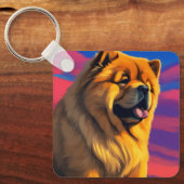 Schilderen tonen sleutelhanger (Voorkant)