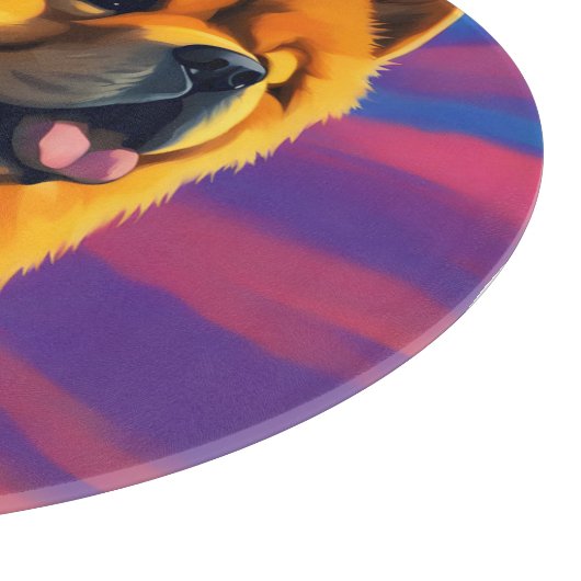 Schilderen tonen snijplank (Hoek)