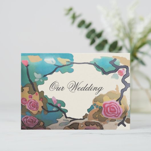 Schilderen ~ Uitnodigingen (Staand voorkant)