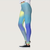 schilderen van abstracte waterverf leggings (Links)